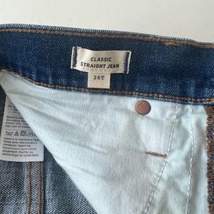 Tall Classic Straight Jeans in Ives Wash: Selvedge Edition